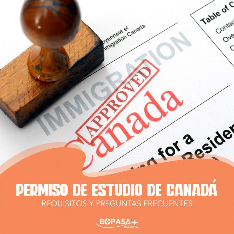 Permiso de estudio para Canadá